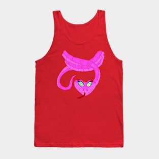 Pink Kaa Hypnotizes You Tank Top